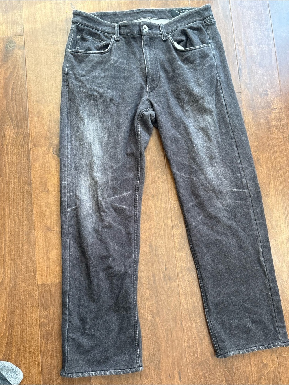 Rag and bone Fit 4 rb Miramar 32" Straight Fit Sweatpant Jeans 33 - Picture 4 of 7